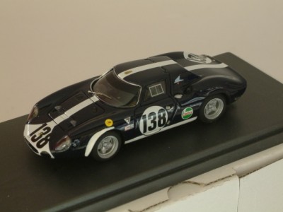 Ferrari 250 LM Ch 6167 Team Paul Vestey Targa Florio 1968 #138 D. Piper / P. Vestey - Built 1:43